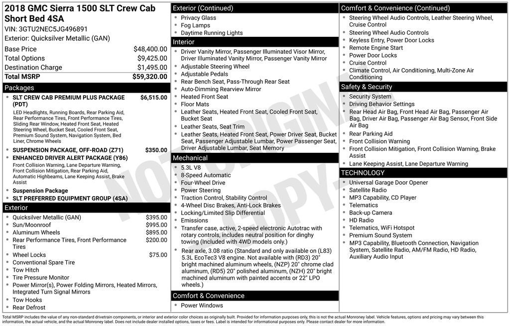 gmc sierra 1500 2018 3GTU2NEC5JG496891 image gmc sierra 1500 2018 3GTU2NEC5JG496891 image